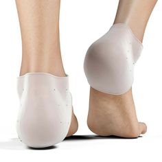 These Adore Pro Silicone Heel Protectors are made with good quality, durable and flexible SEBS material, being safe, non-toxic, easy to clean and reusable. The Soft Silicon Heel protector helps relieve severe heel pain and discomfort from your sore hurting heels, heel spur treatment, bone spur, aching feet, aches, stress fractures, bruised foot, sprained foot.Designed with multiple ventilation holes , the wrap around heel guards are breathable for comfortable all-day wear. The flexible heel wrap Heel Blisters, Kids Heels, Heel Pain Relief, Heel Protector, Heel Grips, Cracked Heels, Shoes Too Big, Shoe Inserts, Cracked Skin