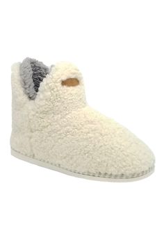 classic boot shape, super soft berber material inside and out keep your feet warm and comfortable, dual foam system with memory foam add comfort along with the durable indoor/outdoor sole100% polyester UpperPVC LiningPVC OutsoleSlippers available in sizes Small 5-6, Medium 7-8, Large 9-10 | Women's Berber Boot Slippers by GaaHuu in Natural (Size SMALL 5-6) Cozy Cold Weather Boots With Round Toe, Cozy Round Toe Boots For Cold Weather, Cozy Outdoor Boots With Round Toe, Cozy Boots With Plush Lining And Round Toe, Comfortable Cream Winter Booties, Cozy Round Toe Outdoor Boots, Casual Winter Booties With Plush Lining, Cozy Winter Boots With Plush Lining, White Boots With Plush Lining For Winter