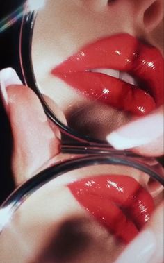 Lana Myers, Glass Slipper, Glossy Lips, Red Lipstick, Feminine Energy