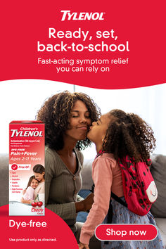 When it comes to reducing fever or relieving pain for your little ones, TYLENOL® is the #1 pediatrician-recommended brand. Infants’ TYLENOL® dye-free liquid medicine provides temporary relief from minor aches and pains due to the common cold, flu, headache, sore throat, and toothache. Fever Medicine, Gym Bag Essentials, Best Character Names, Fever Reducer, Walking Exercise, Plant Based Nutrition, Common Cold, Cherry Flavor, Fit Couples