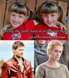 Having the same haircut with your twin All My Friends Are Dead, Game Of Thrones Books, Funny Game, Fire Book