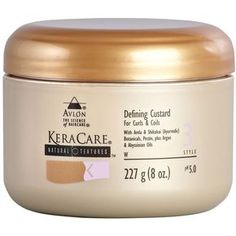 KeraCare Natural Textures Defining Custard - 8 oz. Defined Curls, Abyssinian, Hair Detangler, Hair Cream, Hair Care Tips, Natural Hair Care, Natural Texture, Custard, Natural Oils