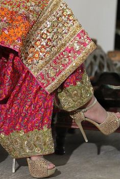 Wedding Caricature, Nikkah Dress, Pakistani Party Wear, Bridal Dresses Pakistan, Gota Work, Pakistani Fashion Party Wear