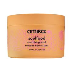 amika Soulfood Nourishing Hair Mask Amika Soulfood, Amika Shampoo, Nourishing Hair Mask, Amika Hair Products, Mean Friends, Hydrating Hair Mask, Low Porosity Hair Products, Hair Porosity, Sephora Beauty