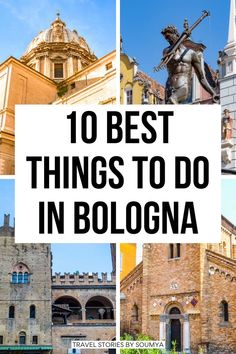 Visiting Bologna, Italy and wondering what to do in Bologna? Check out this epic Bologna travel guide for the top 10 things to see in Bologna, Italy. From wondering through the historic city center and walking under Bologna's heritage porticoes to tasting delicious Bolognese food, here are the 10 best things to do in Bologna, Italy. Famous Dishes, Italy Bucket List, Day Trips From Rome, Italy Travel Guide, Italian Culture, Places In Europe