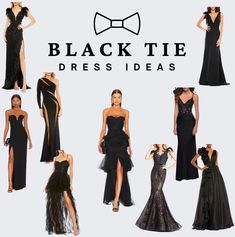 Black Tie Woman Outfits, Black Tie Summer Dress, Black Tie Evening Gowns, Black Tie Event Women Outfit, Black Tie Dress Black Women, Black Tie Affair Dress, Blacktie Dresscode Outfit, Black Tie Ball Dress, Charity Event Outfit Dresses