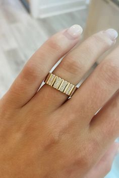 Rib Ring, Diamond Accessories, Paper Ring, Breaking Up, Everyday Luxury, Casual Jewelry, Diy Rings, Put A Ring On It, Fabulous Jewelry