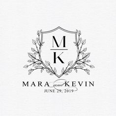 the logo for mara and kevinn, a wedding venue in new york