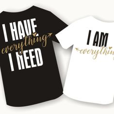 I Have Everything I Need Are The Perfect Couple Shirts To Have In Your Wardrobe. Women Style Fitted S-Xl (If You Want Loose Fit Order Unisex) Men Style Unisex S-2xl Dm Sizes Once Purchased His And Hers Tshirt Ideas, Couple Shirts Ideas, Couple Shirts Relationships, Couple Shirts Funny, I Have Everything I Need, Cute Couple Shirts, The Perfect Couple, Funny Couple Shirts, Couples Shirts