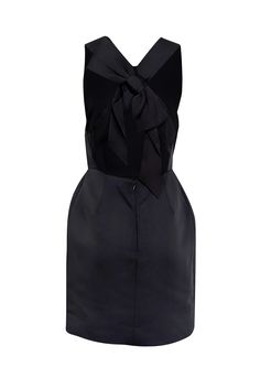 Unleash your inner fashionista with Kate Spade's black sleeveless bow-back cocktail dress. This chic little black dress is a must-have for any wardrobe. Perfectly styled with a strappy open-toe heel and a statement mini bag. It's time to turn heads and make a statement! Size 6 Shell 100% Polyester Lining 100% Polyester Bow 100% Viscose Invisible zipper back Bow back detail Bust 34" Waist 30" Shoulder to hem 35" Sleeveless Evening Dress With Bow, Elegant Sleeveless Dress With Bow For Party, Elegant Sleeveless Dress With Bow, Fitted Mini Length Dress For Black-tie Events, Mini Dress With Bow For Work, Elegant Black Mini Dress With Bow Straps, Elegant Fitted Sleeveless Dress With Bow, Formal Sleeveless Dress With Bow Straps, Chic Dresses With Bow Straps For Night Out