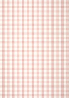 a pink and white gingham checkered wallpaper with vertical horizontal lines in the center