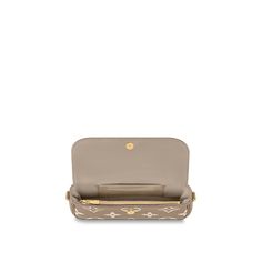 LOUIS VUITTON® - Wallet On Chain Ivy - Dove/cream Classic Beige Wallets With Gold-tone Hardware, Beige Clutch Wallet For Evening, Beige Evening Wallet On Chain With Chain Strap, Beige Wallet On Chain With Chain Strap For Evening, Beige Wallet On Chain For Evening, Beige Evening Clutch Wallet, Beige Leather Evening Wallet On Chain, Beige Leather Wallet On Chain For Evening, Evening Leather Wallet On Chain In Beige