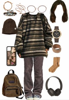 Crow Core Outfit, Cute Earthy Outfits, Geek Aesthetic Outfit, Cavetown Aesthetic Outfits, Gremlin Core, Pick Your Outfit, Peony Aesthetic, Season Outfits, Street Outfits