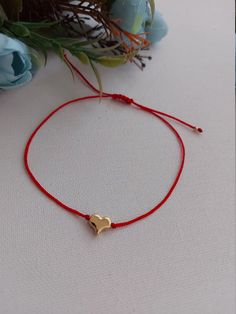 Red heart bracelet is a nice Christmas gift, Valentine's day gift, birthday gift, wedding gift, bridesmaid gift and other special day gift for her. *Handmade, carefully crafted with passion. *Very simple and stylish, *Made to order, *Comes packaged in a gift bag. *Red is the symbol of life and flowing in the veins human blood. The red thread worn to protect from negative energy and as an amulet for health, luck and love. Bracelet size:adjustable. Minimalist Jewelry For Friendship On Valentine's Day, Minimalist Bracelets With Heart Charm As Gift For Her, Minimalist Bracelet With Heart Charm As Gift For Her, Minimalist Bracelets For Valentine's Day Gift, Minimalist Heart Bracelet For Valentine's Day Gift, Minimalist Heart Bracelets As Gift For Her, Minimalist Heart Bracelet As Gift For Her, Adjustable Heart Shaped Bracelet As Gift, Adjustable Heart Bracelet As Gift