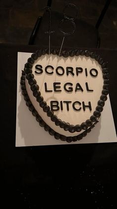 Scorpio Bday Cakes, Cute But Scorpio Cake, Legal 18th Birthday, 21 Aesthetic Birthday, Legal Birthday Cake, Birthday Cake Scorpio, Cakes For 18th Birthday, Scorpio Cake Ideas, 18th Birthday Cake Aesthetic