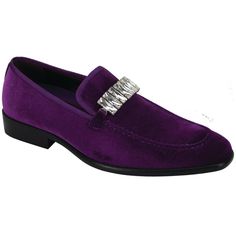 Elegant Slip-on Evening Dress Shoes, Elegant Slip-on Dress Shoes For Evening, Elegant Party Dress Shoes Slip-on, Elegant Party Slip-on Dress Shoes, Elegant Slip-on Dress Shoes For Party, Elegant Formal Purple Loafers, Elegant Purple Formal Loafers, Elegant Purple Slip-on Loafers, Purple Leather Slip-on Loafers