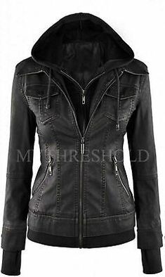 Top Seller for Women's Genuine Lambskin Black Leather Motorcycle Slim fit Hooded Biker Jacket, women clothing Hooded Leather Jacket For Outdoor Fall, Hooded Biker Jacket For Winter Streetwear, Spring Black Biker Jacket For Outdoor, Hooded Leather Jacket With Adjustable Hood For Winter, Hooded Leather Jacket With Zipper For Fall, Black Hooded Leather Jacket For Fall, Fitted Biker Outerwear With Hood, Black Hooded Biker Jacket For Spring, Leather Jacket With Adjustable Hood For Fall