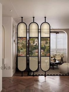 Tv Divider, Steel Interior Design, American Interior Design, Acoustic Room, Room Partitions, Interior Design Plan, Bedroom Tv, American Interior, Tv In Bedroom