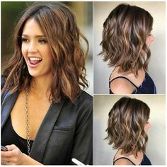 Medium Length Curly Hair, Natural Wavy Hair, Haircuts For Wavy Hair, Short Curly Wigs, Brown Ombre, Short Curly Hair, Shoulder Length Hair, Medium Length Hair Cuts, Curly Wigs