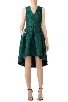 Rent Green Gabi Dress by Slate & Willow for $35 only at Rent the Runway. Willow Green, Full Skirt Dress, Multicolor Dress, Cocktail Party Dress, Full Skirt