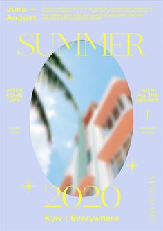 a poster with the words summer 2010 written below it