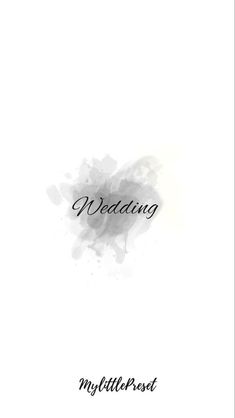 a wedding card with the words, my little post