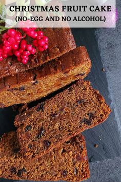 Bursting with cozy spices, soaked dried fruits, and festive flavors, this homemade eggless fruit cake is a tender and perfectly moist Christmas cake you’ll love to enjoy all holiday season. No Alcohol is needed! It is super easy, quick, and welcome to the holiday table. Not only are these types of bread/ cake delicious, but they’re great for gifting too! #fruitcake #christmascake #noalcoholfruitcake #noalcohol #christmasrecipe #egglessfruitcake Alcohol Free Christmas Cake, Eggless Christmas Cake, Eggless Fruit Cake Recipe, Christmas Fruit Cake, Vegetarian Instant Pot, Cake Delicious, Eggless Desserts, Fruit Cake Christmas, Cake Christmas