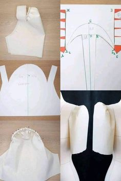 the instructions to make an origami top for someone's body and head