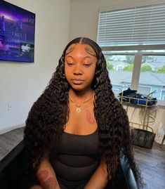 22 Inch Water Wave Wig, Water Wave Wig Hairstyles Black Women, Side Part Deep Wave Wig, Water Wave Wig Hairstyles, Wave Wig Hairstyles, Track Hair, Curly Wavy Hairstyles, Track Hairstyles