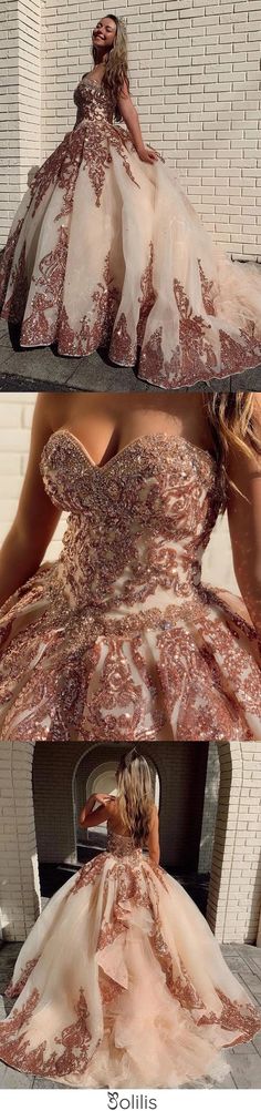 Strapless Quinceanera Dresses, Sequin Ball Gown, 2021 Prom Dresses, Black Ball Gown, Blue Ball Gowns, Wedding Dresses 2020, Evening Dresses Online, Long Sleeve Prom, Shabby Chic Wedding