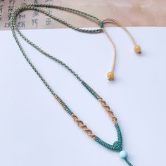 Jewelry Making Cord, Woven Necklace, Quartz Color, Quartz Colors, Silk Thread, Jewelry Diy, Bead Crafts, Clear Quartz, Hand Woven