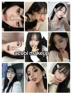 Acubi Pictures, Acubi Make Up Tutorial, Acubi Makeup Tutorial, Acubi Hairstyle, Acubi Makeup, Types Of Makeup Styles, Different Types Of Makeup, Makeup Types, Make Up Asian