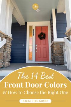 front door colors and how to choose the right one