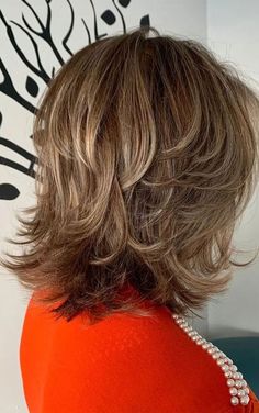 Bangs Over 50, Hairstyles Bangs, Medium Hair Styles For Women, Haircuts For Medium Length Hair, Messy Short Hair