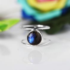 WELCOME = GouravJewelsArt Blue Fire Round Shape Labradorite Ring, Mini Labradorite Gemstone Ring, Sterling Silver Ring, Double Band Ring, Wedding Ring, Unique Ring r Occasion : Birthday Events, Lovely Valentine's Day Gift, Anniversary Gift, Weeding Gift, Engagement Ring, Lover Gift Ring, Hen Party And Other Occasion.... Your order will be handmade and ready for shipment in 1 to 3 business days Normally we ship via UPS it takes 3 to 4 weeks if you need faster delivery You can select Shipping in your cart. We are manufacture, supply, wholesale and export best quality. FEEDBACK: If you have any problem with your order or you are not satisfied with your order please free to contact to us and allow us to resolve your problem. But please do not leave a negative or neutral feedback before contact Labradorite Birthstone Rings As A Gift, Labradorite Birthstone Rings For Gifts, Adjustable Labradorite Rings For Anniversary, Spiritual Labradorite Round Ring, Spiritual Labradorite Rings, Round Labradorite Ring As Gift, Labradorite Crystal Ring With Natural Stones, Ring Double Band, Double Band Ring