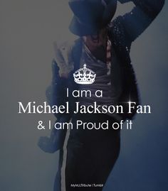 i am a michael jackson fan and i am proud of it cover art for the album