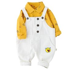 Product Title: Boys Lapel Letter Printed Long Sleeve Shirt & PantsKeyword Tag: Red Onesie Baby Girl* Comfort and Supple* Package Include: 1 Shirt + 1 Pants* Fabric: 95% Cotton, 5% Spandex* Water-Clearning Available, Dry-Clearning Available* ImportedTop selling Boys Lapel Letter Printed Long Sleeve Shirt Pants ,rare editions and unique style, Fancy Fabric ,Solid color. This Boys Lapel Letter Printed Long Sleeve Shirt Pants is very fashionable ,high end, and wear a full set looks very attractive.I Cute Cotton Sets With Pockets, Yellow Cotton Long Sleeve Sets, Cute Long Sleeve Sets With Pockets, Family Matching Long Sleeve Sets For Summer, Summer Family Matching Long Sleeve Sets, Yellow Family Matching Cotton Sets, Yellow Cotton Family Matching Sets, Family Matching Cotton Sets In Yellow, Yellow Cotton Fall Set