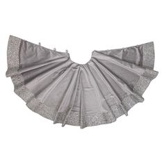 an image of a silver skirt on a white background