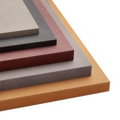 three different colored sheets are stacked on top of each other in order to be used for decorative purposes