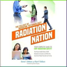 the book cover for the fall of modern technology radiation