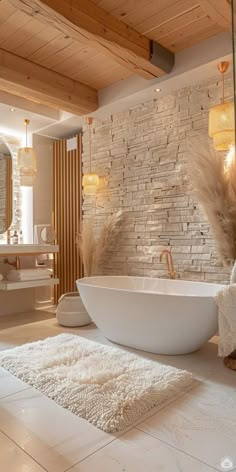 100+ Wabi Sabi Interieur Inspirationen – Haus- & Gartentrends Wabi Sabi Bathroom, Japanese Bathroom Design, Interior Decoration Ideas, Amazing Interior Design, Cafe And Restaurant, Serene Bathroom, Bathroom Retreat, Best Bar, Bathroom Inspiration Modern