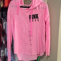 Victoria's Secret pink sweatshirt Light weight pink sweatshirt, size medium, new with tags PINK Victoria's Secret Tops Sweatshirts & Hoodies Pink Sporty Tops For Fall, Sporty Pink Top For Fall, Sporty Pink Tops For Fall, Pink Sporty T-shirt For Fall, Victoria's Secret Crew Neck T-shirt For Summer, Victoria's Secret Pink Cotton Top, Victoria Secret Pink Sweatshirts, Pink Sweatshirt, Quinceanera Dresses