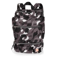 softer. smarter. more organized. high-quality nylon. luxe details. from tote to crossbody, backpack to belt bag, the perfect handbag for every day. shortyLOVE. Camo Bag, Embroidered Shoulder Bag, Grey Backpacks, Lightweight Backpack, Grey Camo, Perfect Handbag, Go Bags, Hobo Style, Convertible Backpack