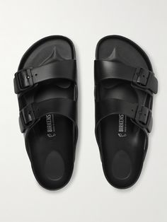 These Birkenstock sandals combine the comfort of the iconic 'Arizona' style with the functionality of flip flops. They're made from high-quality EVA that's waterproof, flexible and really lightweight. Wear them to travel or after workouts. Birkenstock Eva, Birkenstock Sandal, Birkenstock Arizona Eva, Arizona Style, Eva Sandals, Arizona Eva, Birkenstock Men, After Workout