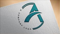 a logo for a company that is looking like it has an arrow on the side