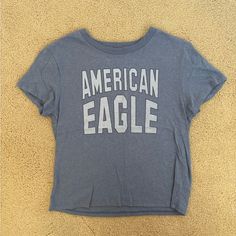 Never Worn !! Ae Blue Lose Tee, Women’s Size Xs (0-2) American Eagle Outfitters, American Eagle, Color Blue, Tops & Tees, Womens Tops, Lost, Women Shopping, Blue, Quick Saves