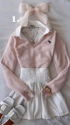 Gaun Tulle, Stile Blair Waldorf, Chique Outfits, Old Money Outfits, Old Money Style, Mode Inspo, Old Money Aesthetic, Looks Chic, Pink Outfits