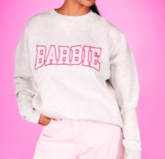 barbie outfit
barbie movie outfits
barbie aesthetic
barbiecore aesthetic
Hot pink aesthetic 
Pink outfits Barbie Sweatshirt, Heather Grey Sweatshirt, Barbie Top, Black Hooded Sweatshirt