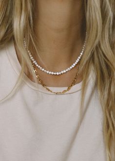 All Pearls Necklace – James Michelle Plain Pearl Necklace, Wave Necklace, Necklace Extender, Pearls Necklace, Gold Pearl Necklace, Choker Style, Eternity Wedding Band, Mini Heart, Pearl Pendant