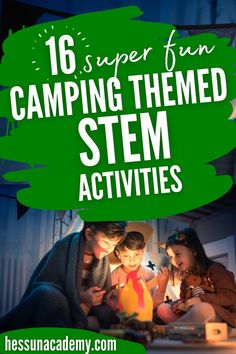 Camping Stem Activities, Roasting Smores, Scout Camping Activities, Steam Activities For Kids, Stem Summer Camp, Stem Camp, Stem Activities Preschool